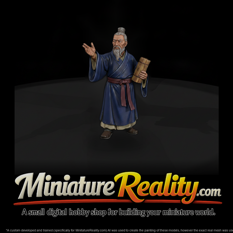 Hist 0051 Historical Sima Qian Miniature Figure