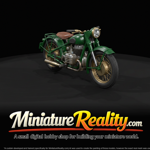 1920s BMW Boxer Motorcycle