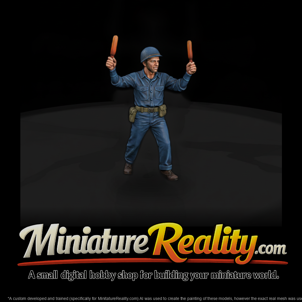 Ww2 Navy 021 Wwii U S Navy Aircraft Handler Figure