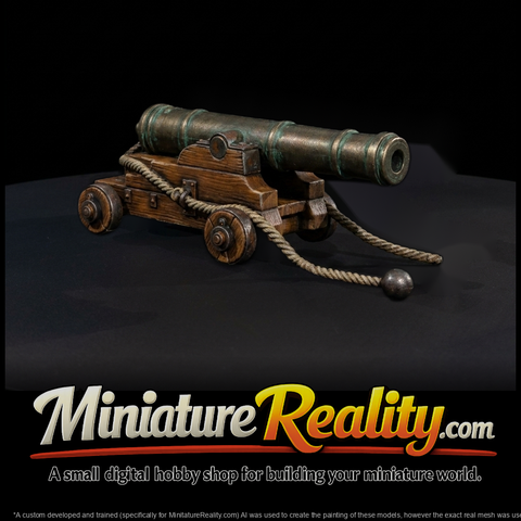 Stylized Field Cannon