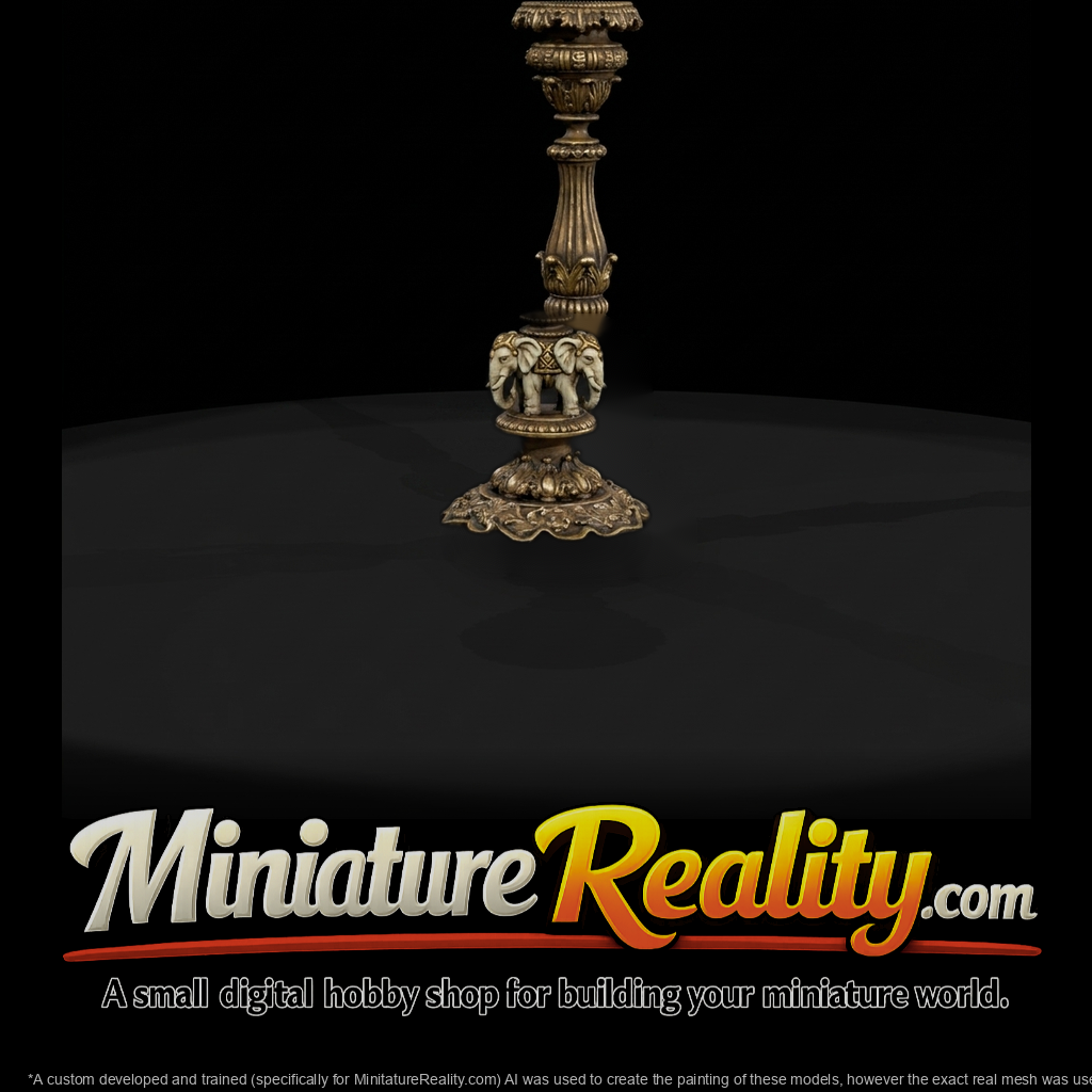baroque-elephant-pedestal-candle-stand-miniature-119078