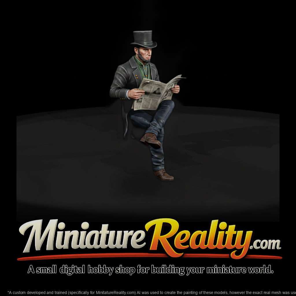 Seated Victorian Gentleman