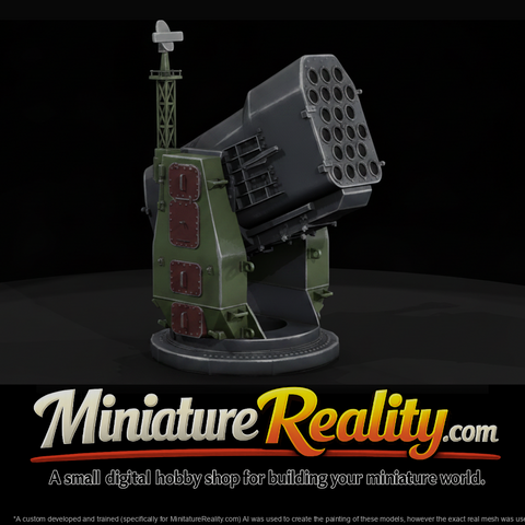 Naval 16-Tube Ship Rocket Launcher
