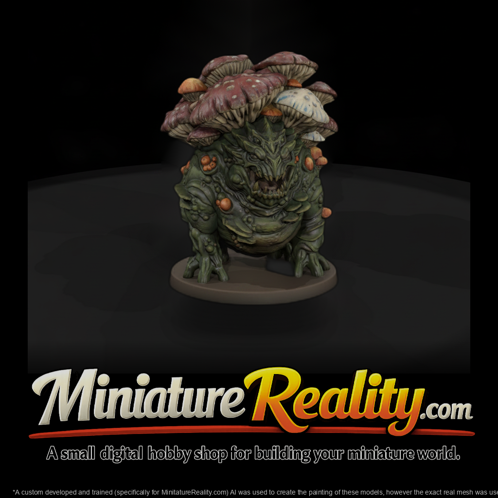 Creature Spore Cap Fungal Beast