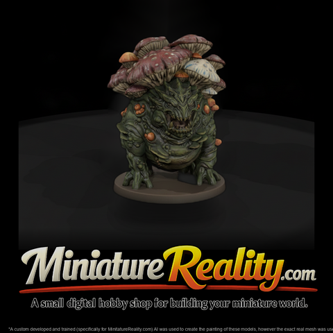 Creature Spore Cap Fungal Beast
