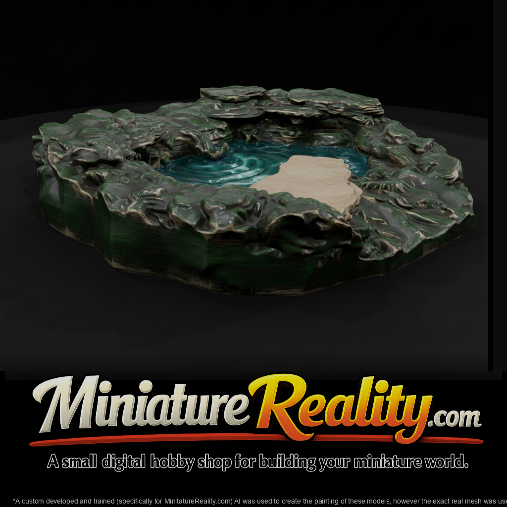 Rocky Woodland Pond Terrain Feature