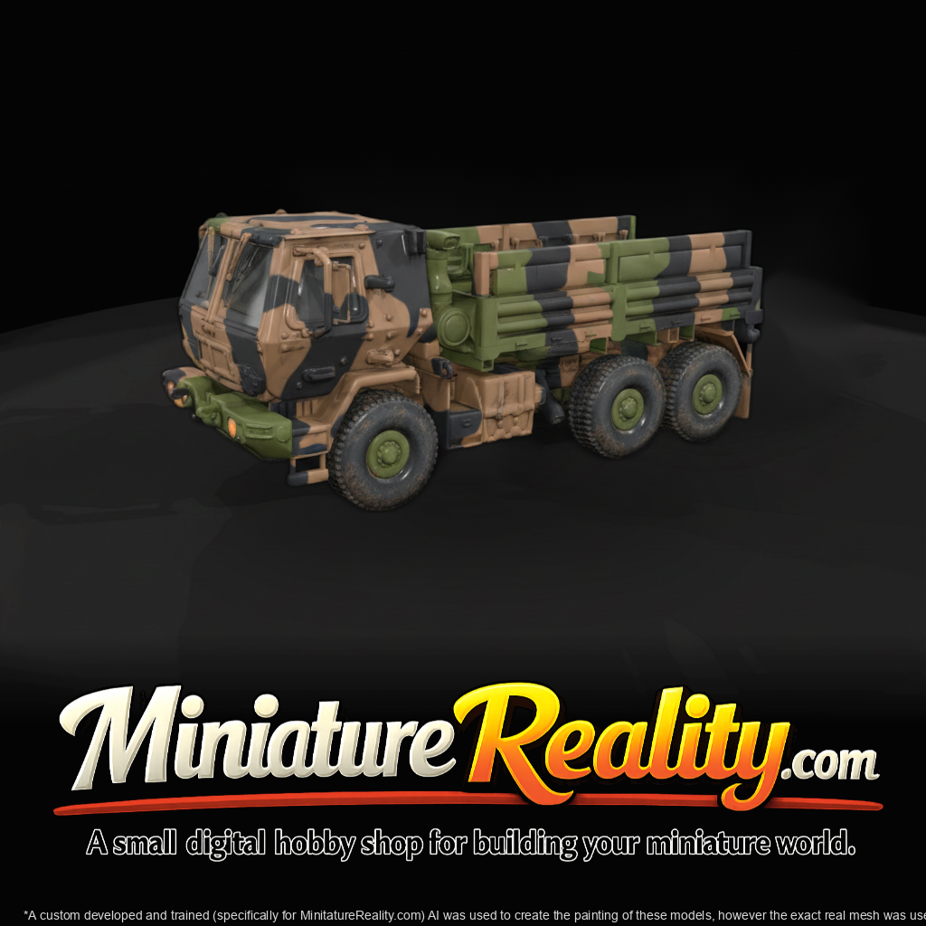 FMTV M1083A2 6x6 Cargo Truck — Open Bed