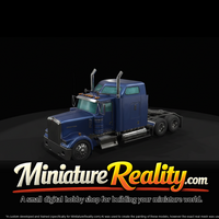 Kenworth W900 Aerodyne miniature, three-quarter view — thumbnail 3