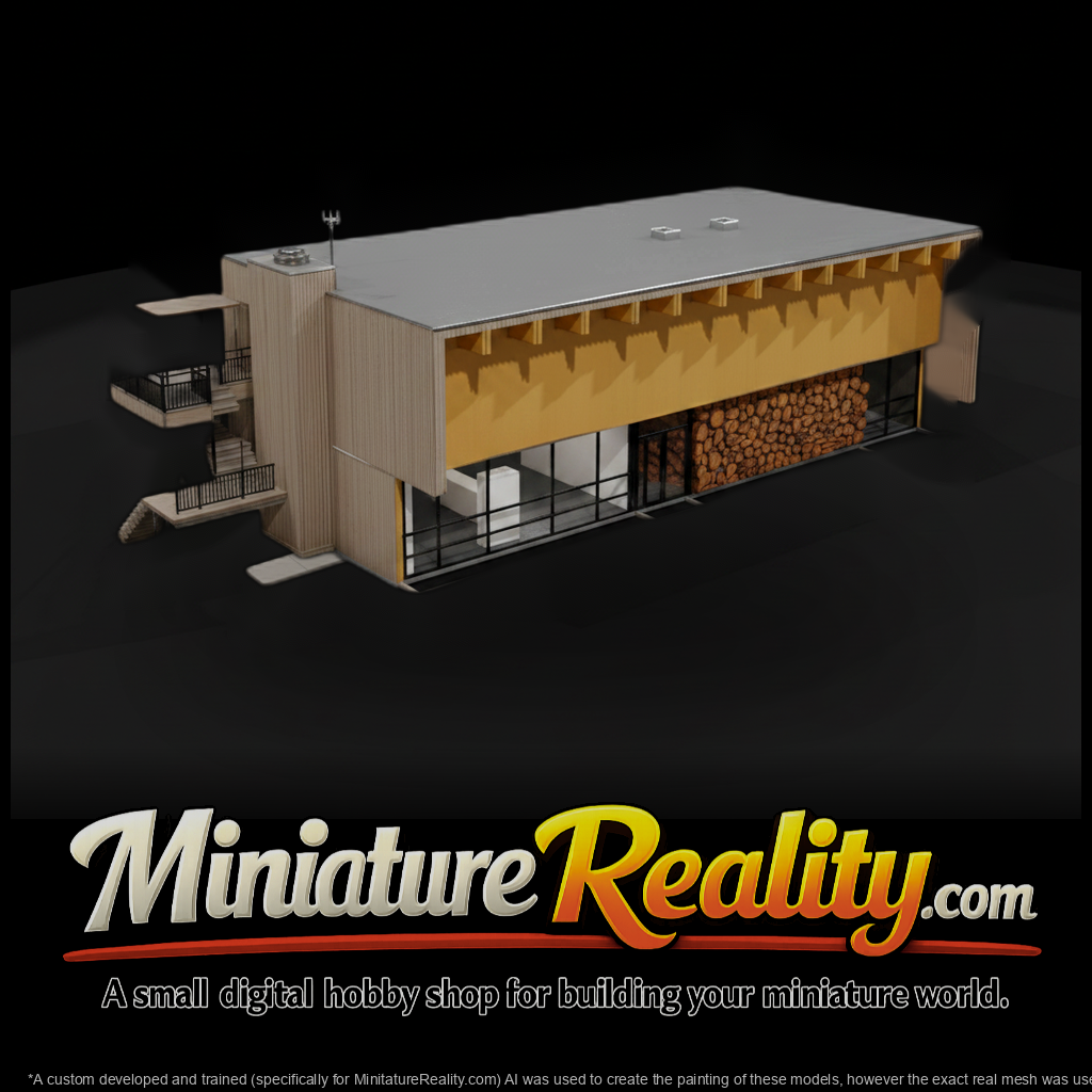 Mid Century Modern Mixed Use Building 2