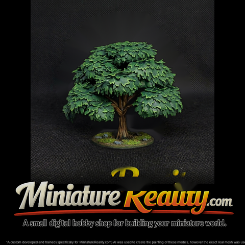 Stylized Broadleaf Tree