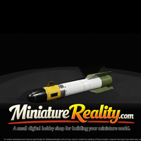 Hellfire Missile miniature, three-quarter view — thumbnail 3