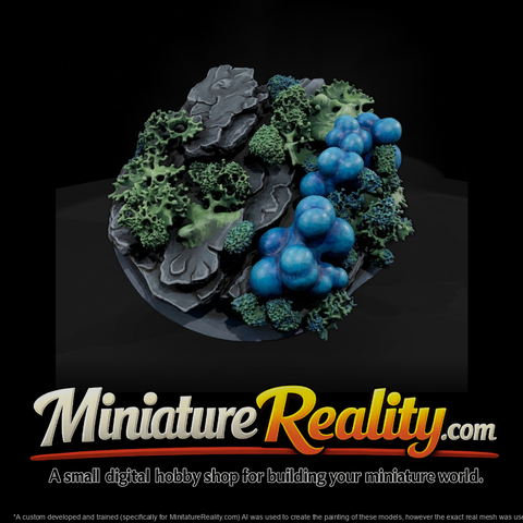 Stylized Woodland Lichen Terrain Base