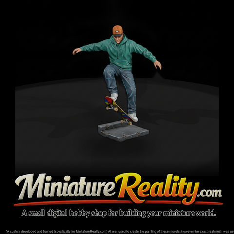 Poparc 0249 Skateboard Street Rider
