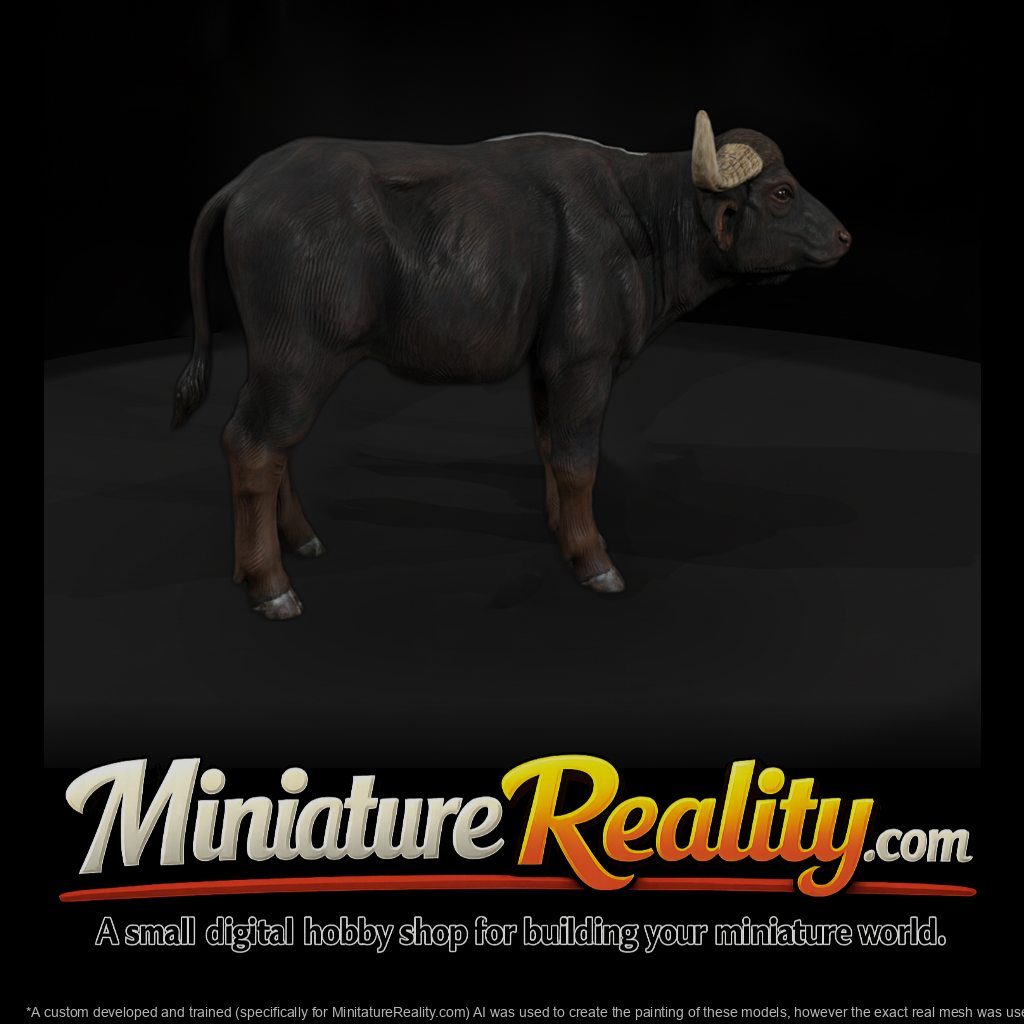 Young Cape Buffalo