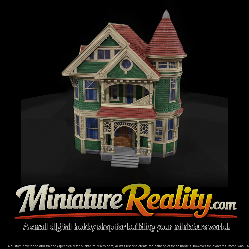 Ornate Victorian Queen Anne House