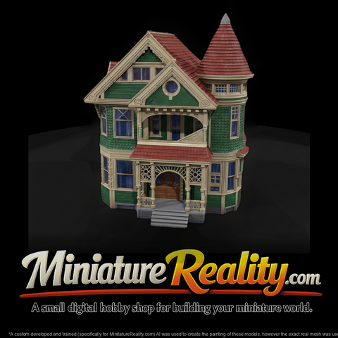 Ornate Victorian Queen Anne House