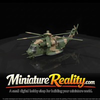 Sikorsky CH-53E Super Stallion miniature, three-quarter view — thumbnail 3
