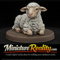 Resting Woolly Sheep — thumbnail 1