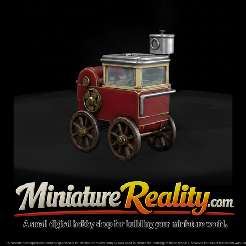 vintage-food-cart-stylized-low-poly-diorama-miniature-428775