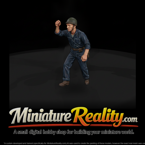 Ww2 Navy 036 Wwii U S Navy Ship Mechanic Figure