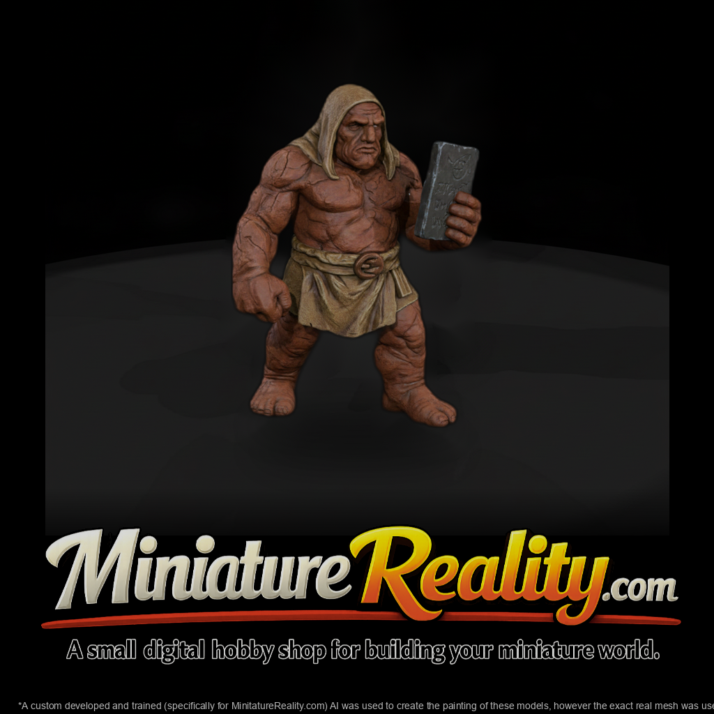 Myth 0487 Mythology Golem Of Prague Miniature Figu