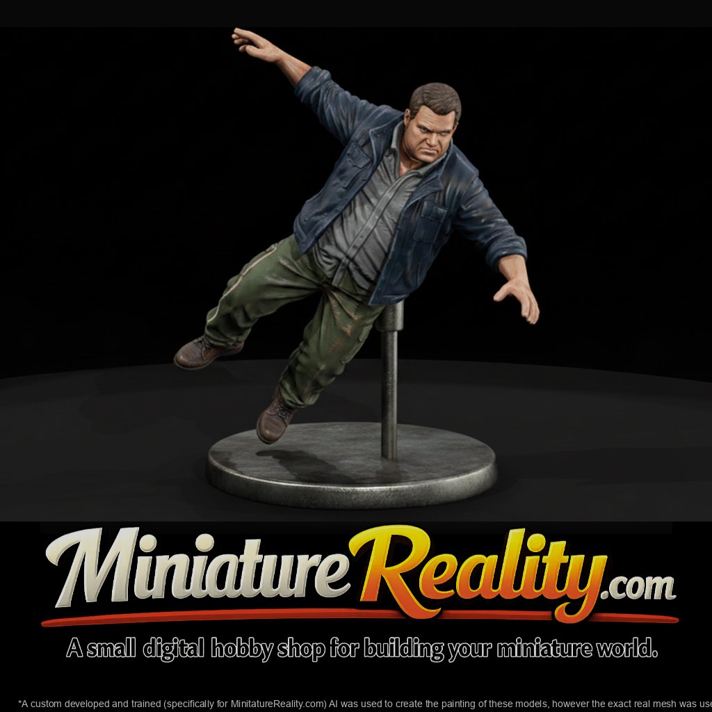 Man Yanked Off Balance Mid-Fall