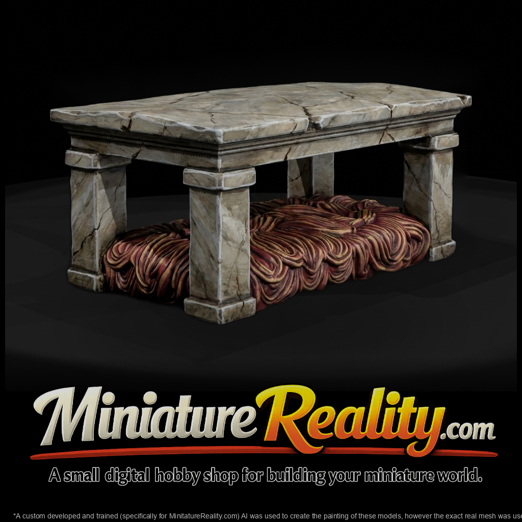 Neoclassical Stone Garden Bench — Scenery Bench