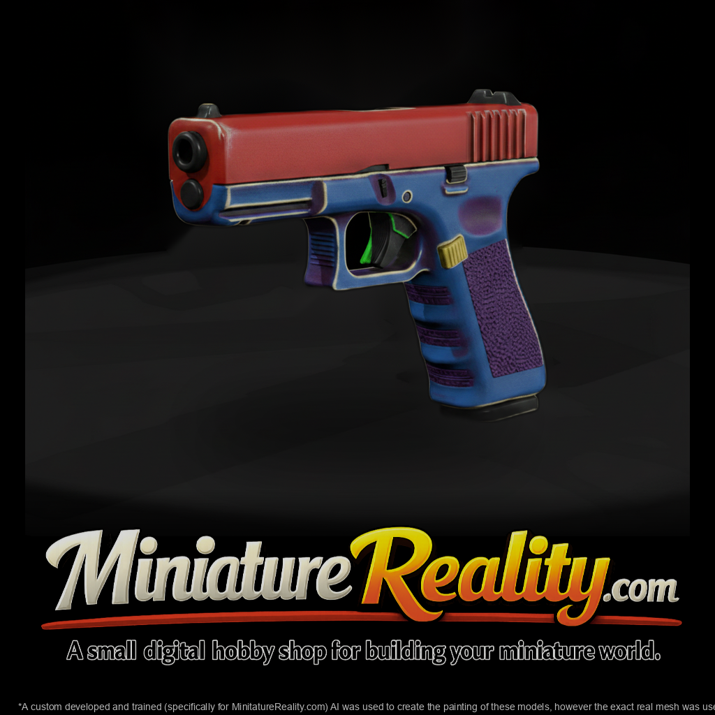 Custom-Finish Service Pistol