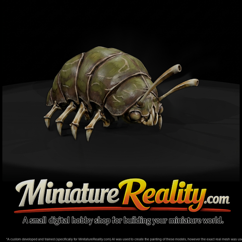 Stylized Pill Bug Fantasy