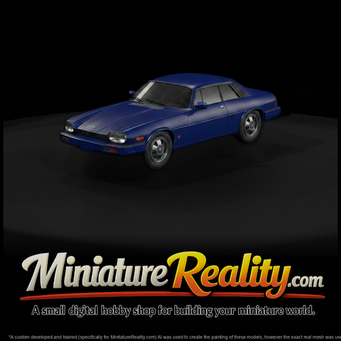 Graybox Classic Jaguar Xjs Sports Car 3D Model 2As