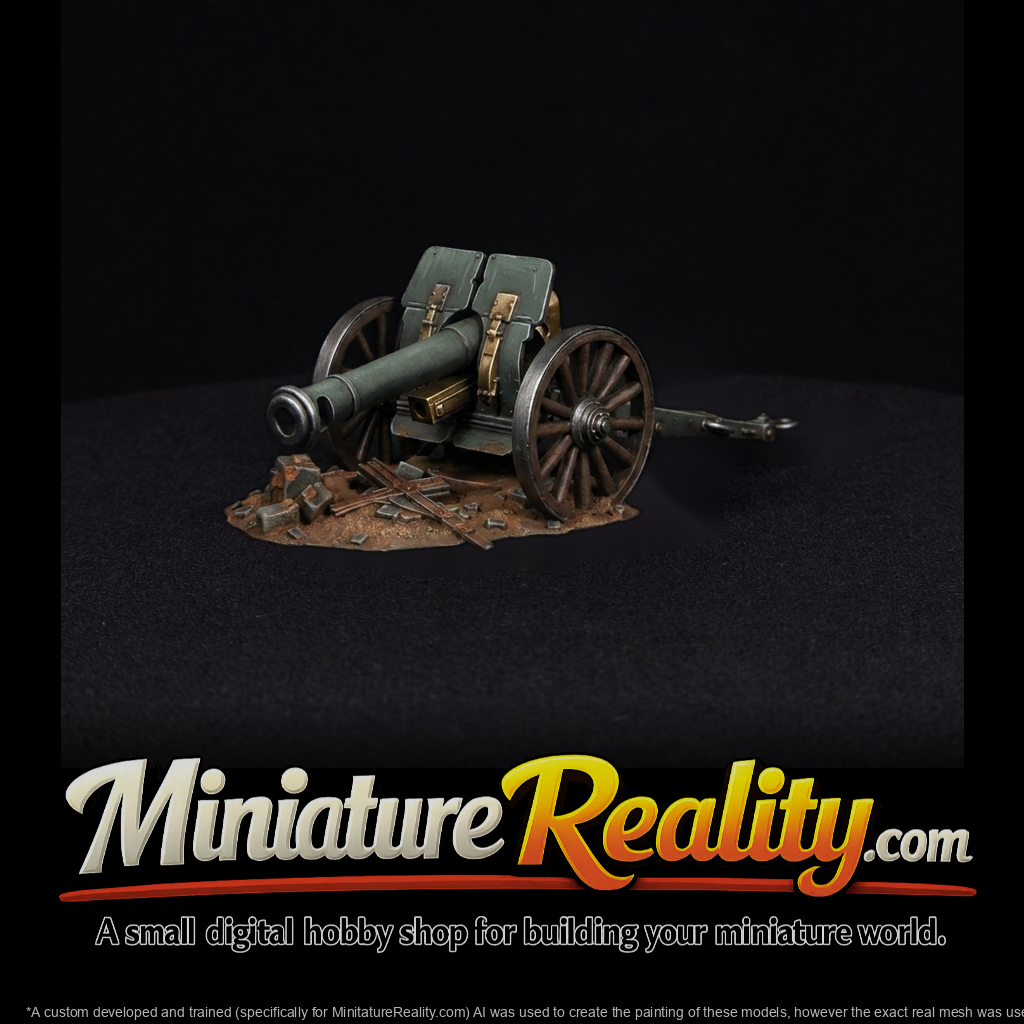 wwi-field-artillery-cannon-ho-1-87-3d-printable-miniature-125758
