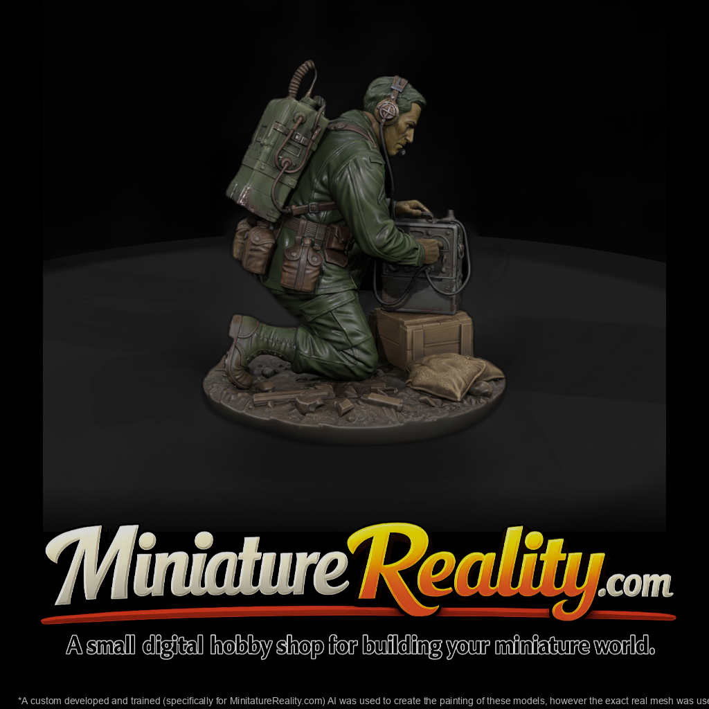 Poparc 0049 Bunker Radio Operator