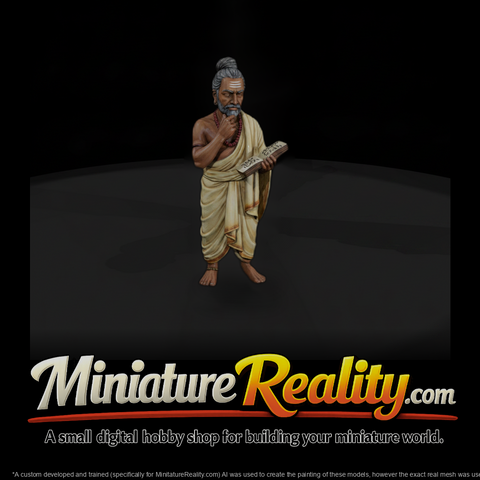 Hist 0061 Historical Kalidasa Miniature Figure