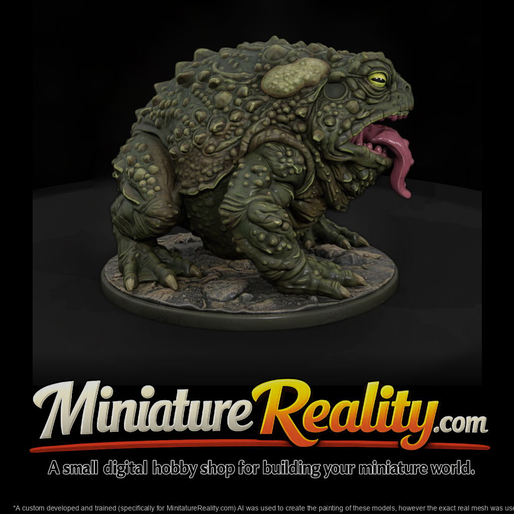 Bog Toad Monster