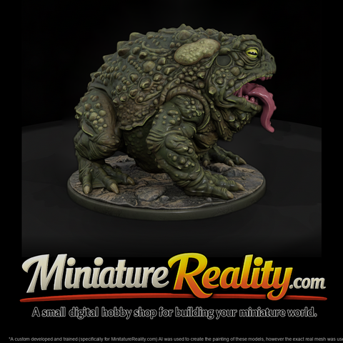 Bog Toad Monster