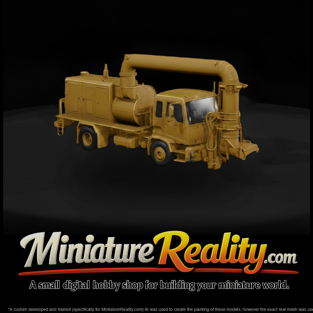 20260612 Yellow Industrial Vacuum Truck 981Dba06B1