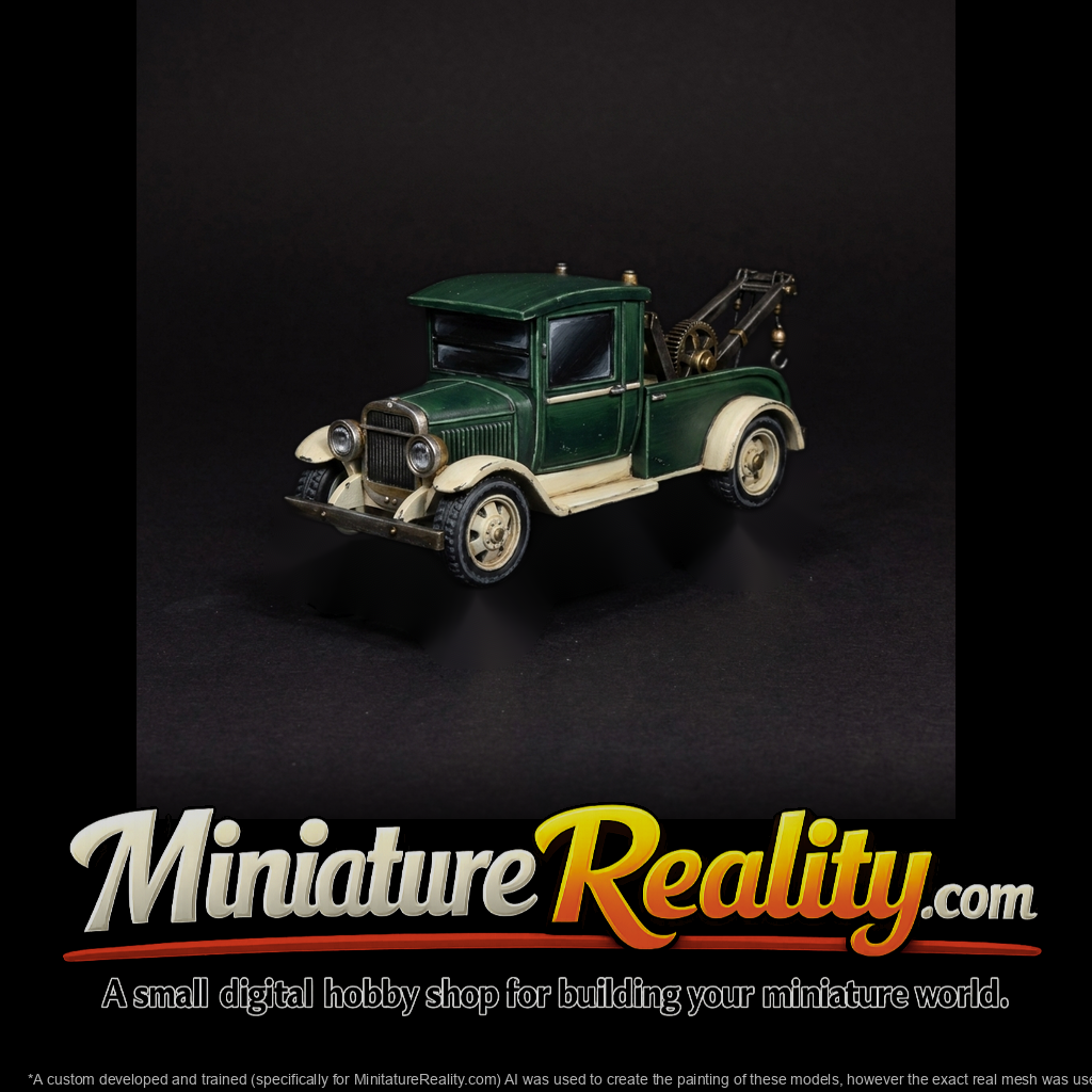Vintage 1920s Holmes Tow Truck