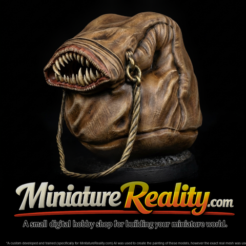 Mimic Drawstring Bag — Fantasy RPG