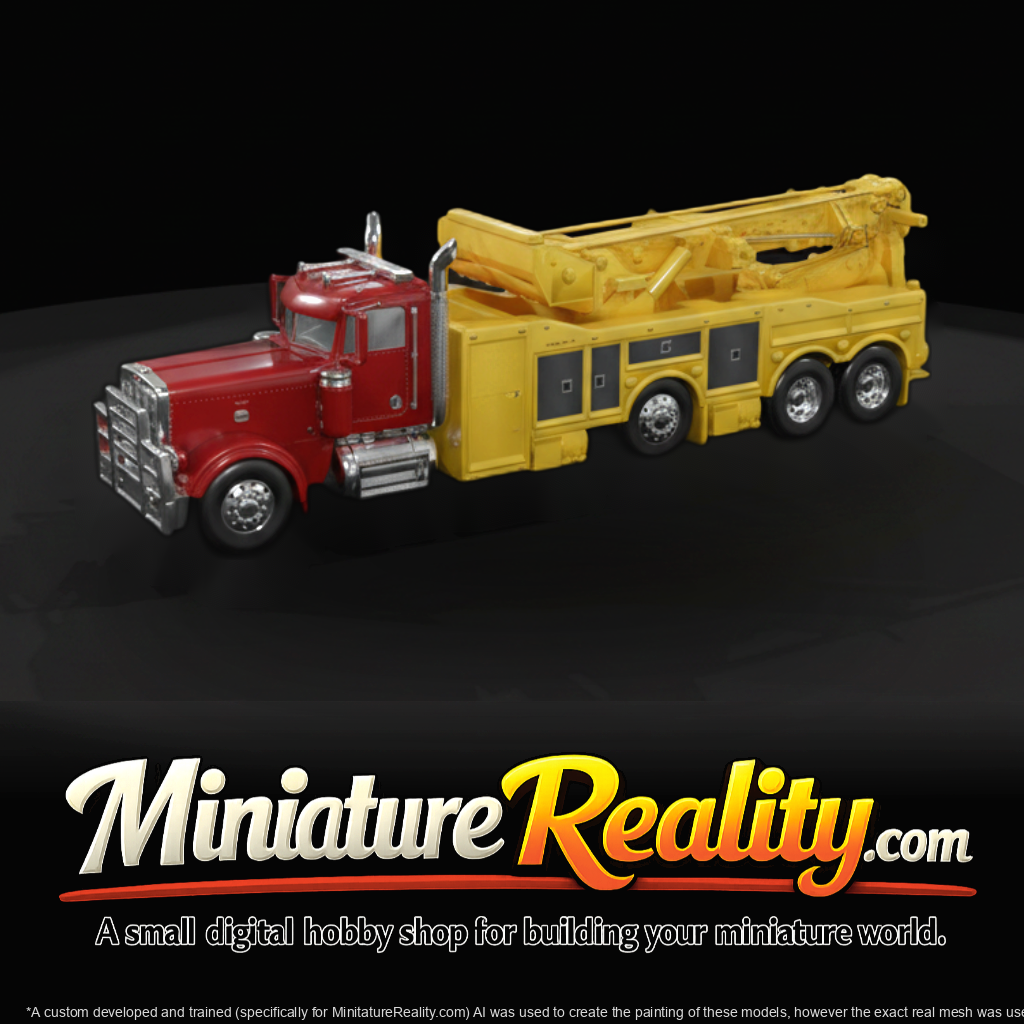 Heavy-Duty Wrecker Tow Truck