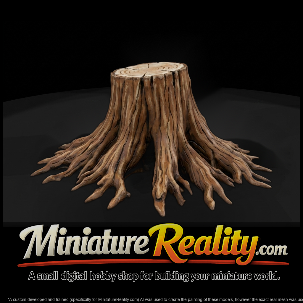 tree-stump-with-exposed-roots-diorama-railway-prop-923863