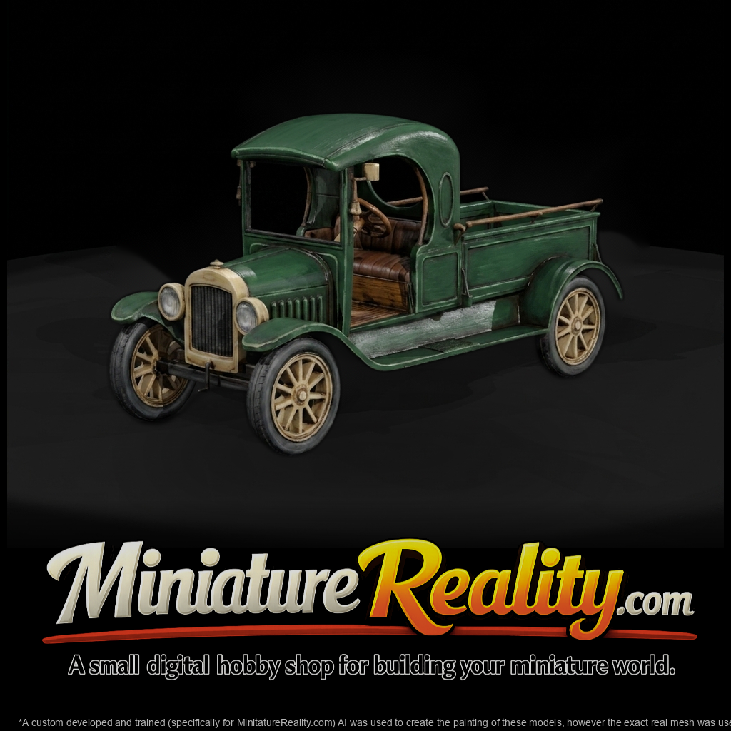 Vintage 1920s Pickup Truck