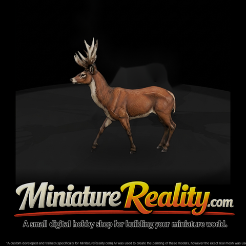 stag-deer-woodland-diorama-figure-low-poly-pin-mountable-762825