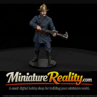 1880s Fireman with Hydrant Wrench — thumbnail 1