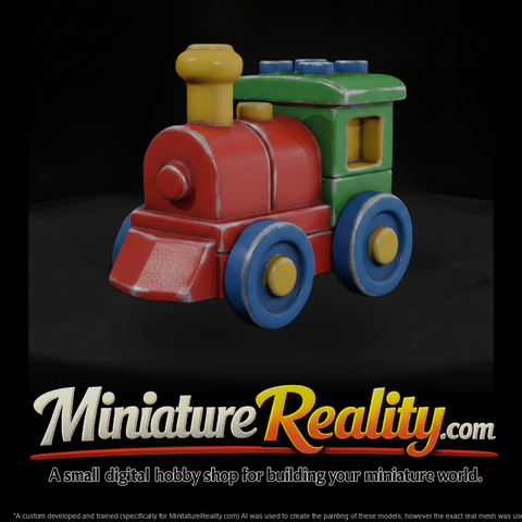 Mr Toyprops 100 001 009 Toy Brick Train Like Plays