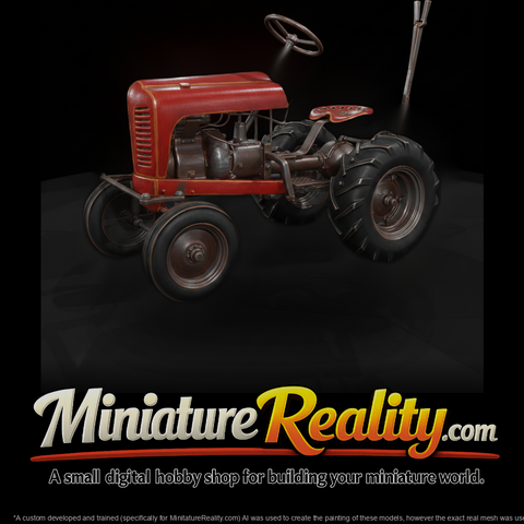 20260612 Red Garden Tractor 190Dfc429C