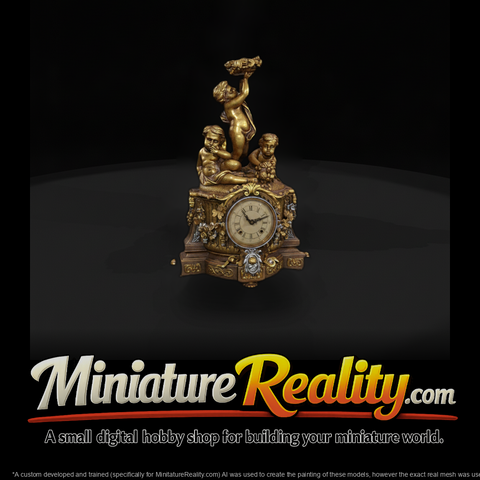 20260612 Gilded Cherub Clock E1A65C9Bb4
