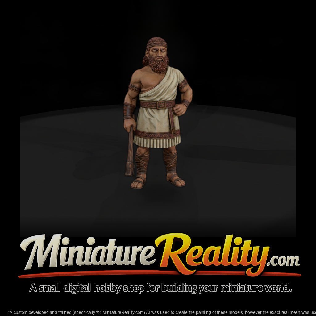 Myth 0370 Mythology Gilgamesh Miniature Figure