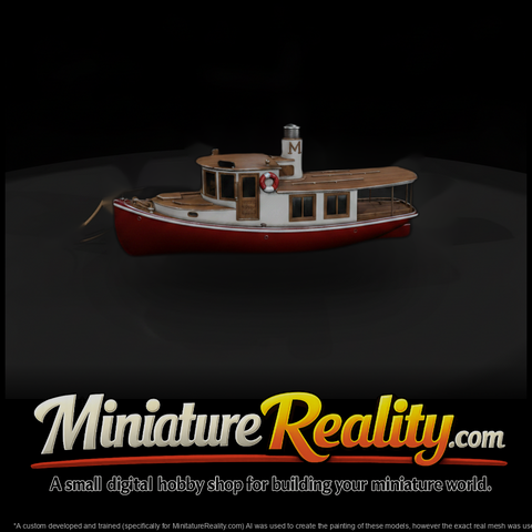 20260612 Classic Red White Motorboat A3D8136C0A