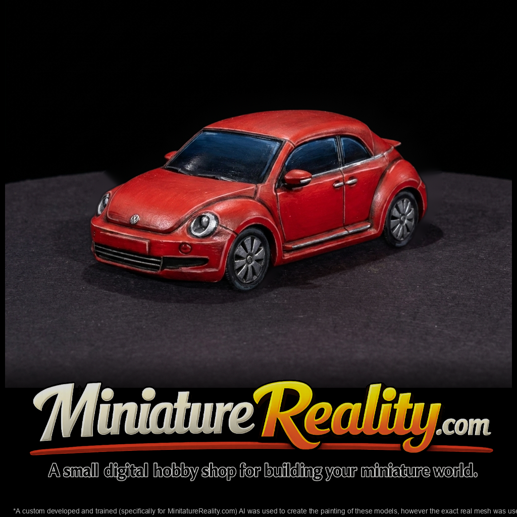 Volkswagen Beetle Coupe Car Model