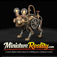 Nightmare Clockwork - the Tinkering Terror miniature, three-quarter view — thumbnail 3